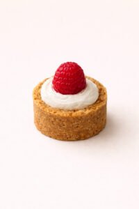 Raspberry mini cheesecake